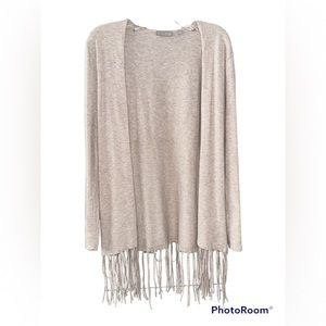 Evolution Sweater with Fringe
